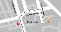 Схема проезда в АрендаАвто-лсс